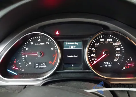 2012 Audi Q7 3.0T Premium z USA, uszkodzony, nr VIN WA1LGAFE3CD007596